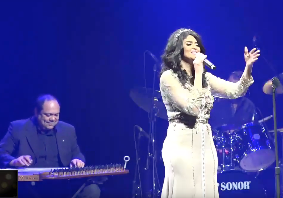 The Star Salma Rachid in Saint Denis Theater and for the first time in Montreal